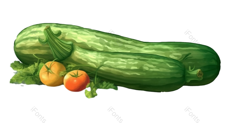 元素图片,清新元素,绿色食物PNG,蔬菜免抠素材